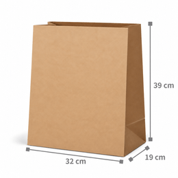 Saco de papel kraft delivery G